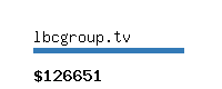 lbcgroup.tv Website value calculator