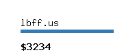 lbff.us Website value calculator