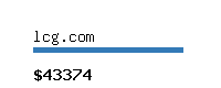 lcg.com Website value calculator