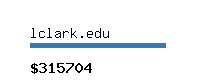 lclark.edu Website value calculator