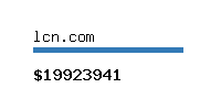 lcn.com Website value calculator