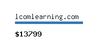 lcomlearning.com Website value calculator