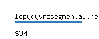 lcpyqyvnzsegmental.review Website value calculator