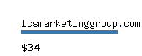 lcsmarketinggroup.com Website value calculator