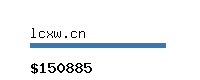 lcxw.cn Website value calculator