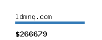 ldmnq.com Website value calculator