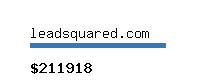 leadsquared.com Website value calculator