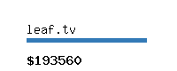 leaf.tv Website value calculator