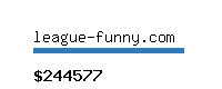 league-funny.com Website value calculator