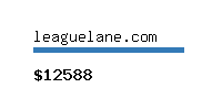 leaguelane.com Website value calculator