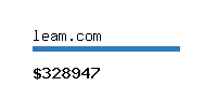 leam.com Website value calculator