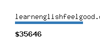 learnenglishfeelgood.com Website value calculator