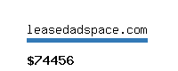 leasedadspace.com Website value calculator