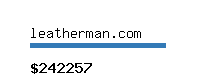 leatherman.com Website value calculator