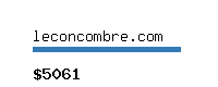 leconcombre.com Website value calculator