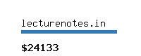 lecturenotes.in Website value calculator