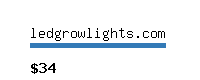 ledgrowlights.com Website value calculator