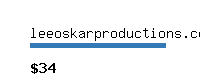 leeoskarproductions.com Website value calculator