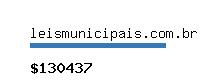 leismunicipais.com.br Website value calculator