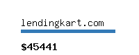lendingkart.com Website value calculator