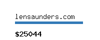 lensaunders.com Website value calculator