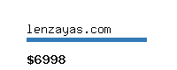 lenzayas.com Website value calculator