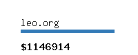 leo.org Website value calculator