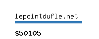 lepointdufle.net Website value calculator