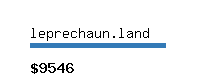 leprechaun.land Website value calculator