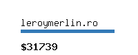 leroymerlin.ro Website value calculator