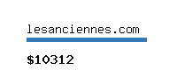 lesanciennes.com Website value calculator