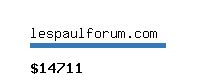 lespaulforum.com Website value calculator
