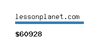 lessonplanet.com Website value calculator