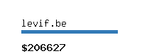 levif.be Website value calculator