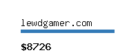 lewdgamer.com Website value calculator