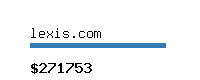 lexis.com Website value calculator