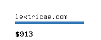 lextricae.com Website value calculator
