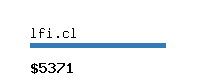 lfi.cl Website value calculator