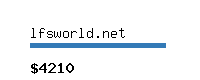 lfsworld.net Website value calculator