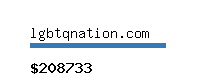 lgbtqnation.com Website value calculator