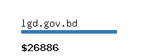 lgd.gov.bd Website value calculator