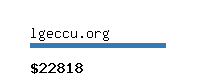 lgeccu.org Website value calculator