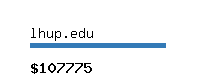 lhup.edu Website value calculator