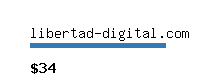 libertad-digital.com Website value calculator