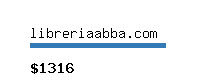 libreriaabba.com Website value calculator