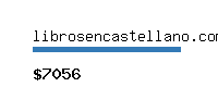 librosencastellano.com Website value calculator