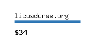 licuadoras.org Website value calculator