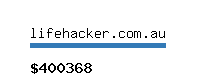 lifehacker.com.au Website value calculator