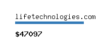 lifetechnologies.com Website value calculator