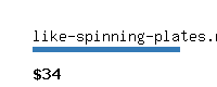 like-spinning-plates.net Website value calculator